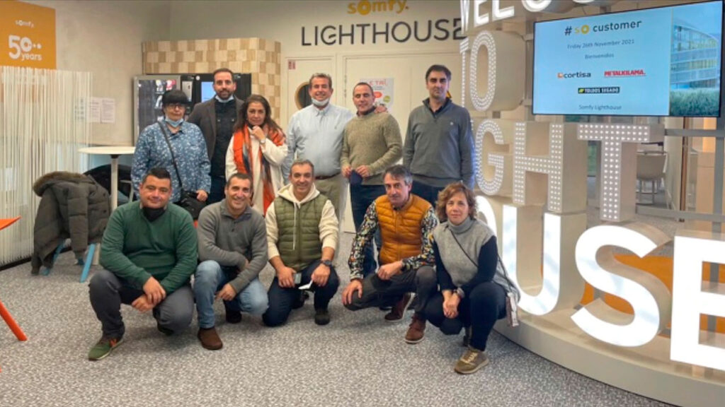 toldos segado visita la sede ligthhouse somfy